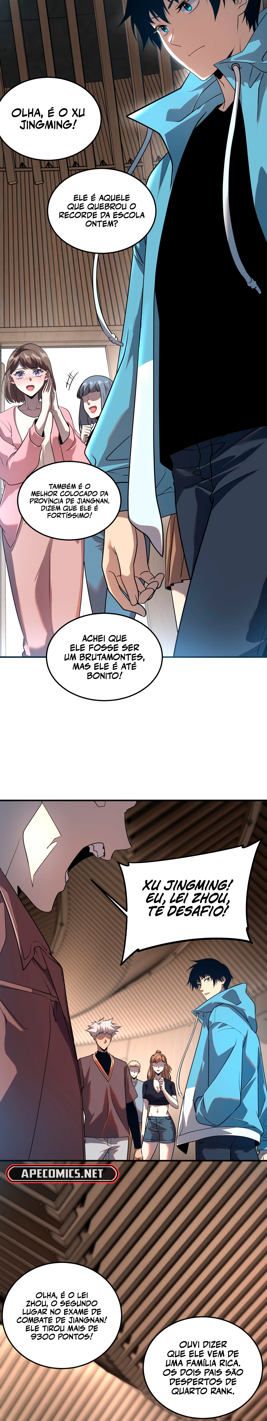 Despertando o Trovão Roxo no Início Capitulo 15 Pagina 6