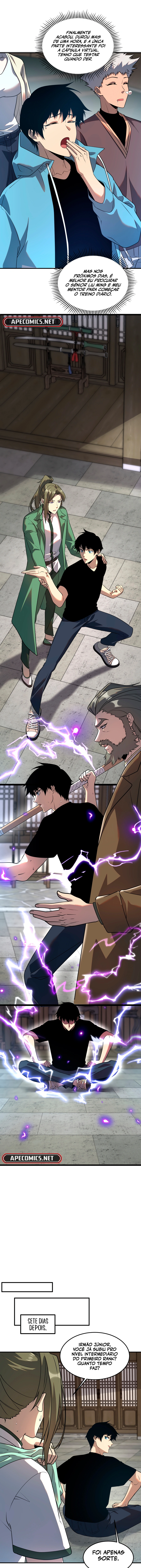 Despertando o Trovão Roxo no Início Capitulo 15 Pagina 11