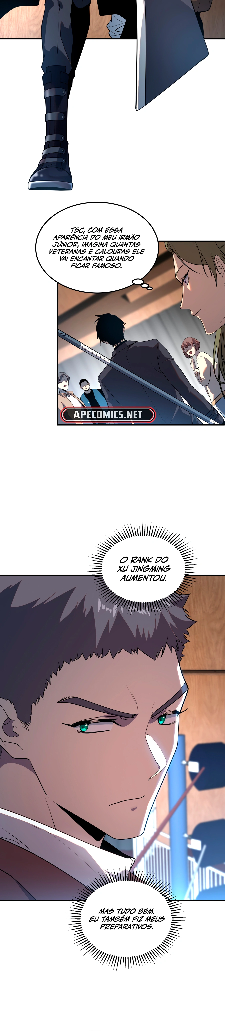 Despertando o Trovão Roxo no Início Capitulo 15 Pagina 14