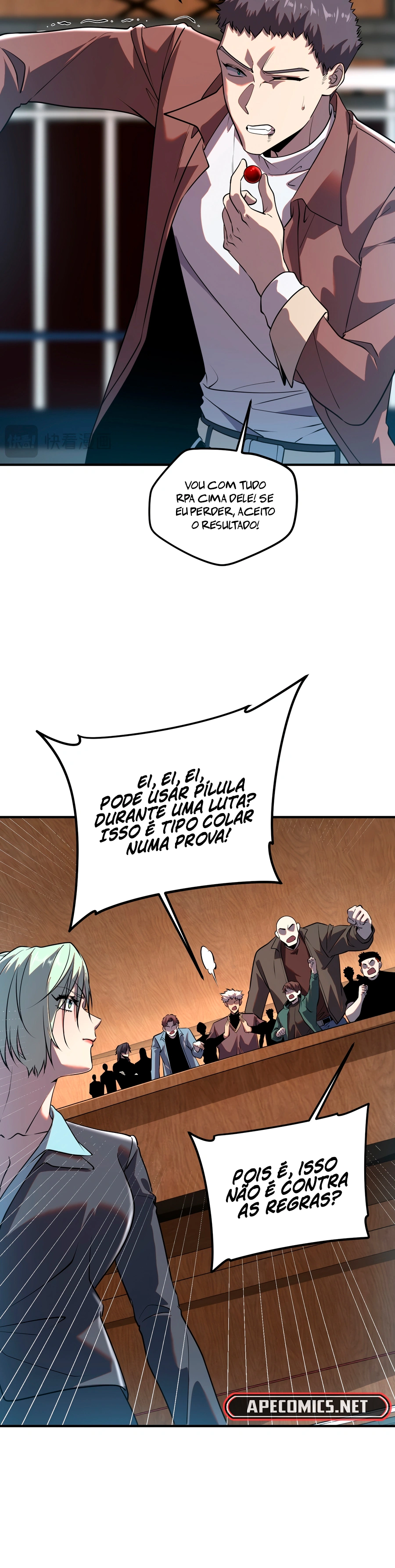 Despertando o Trovão Roxo no Início Capitulo 16 Pagina 4