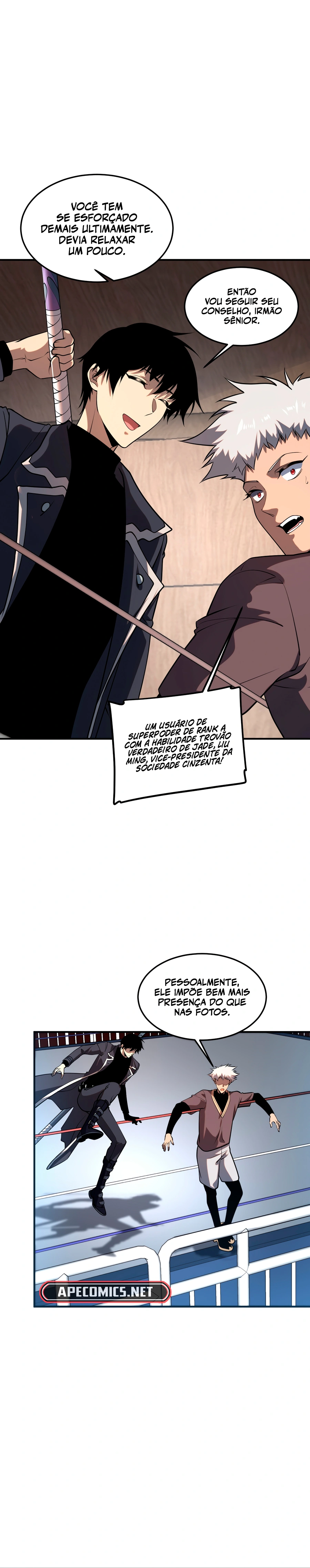 Despertando o Trovão Roxo no Início Capitulo 16 Pagina 18