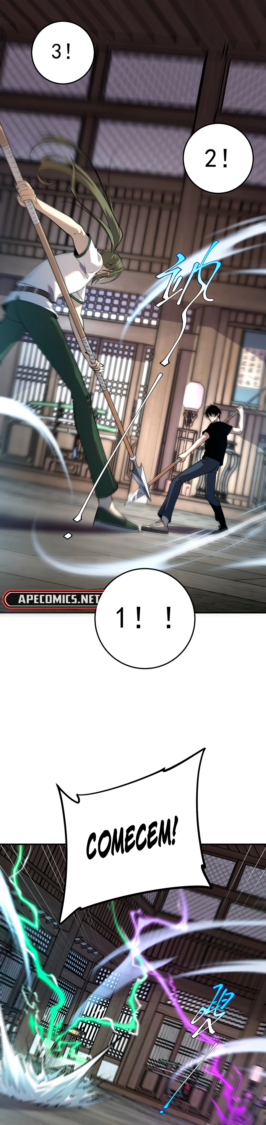 Despertando o Trovão Roxo no Início Capitulo 17 Pagina 14