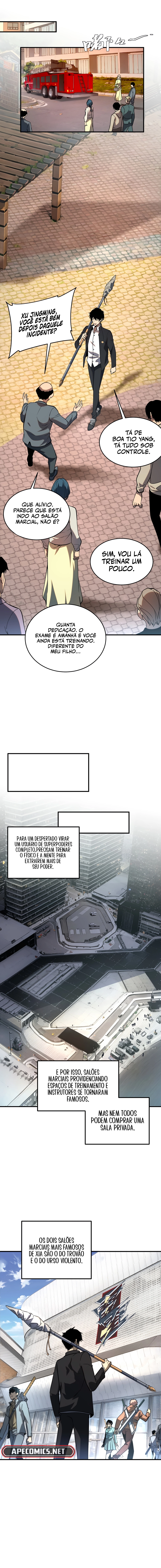 Despertando o Trovão Roxo no Início Capitulo 2 Pagina 5