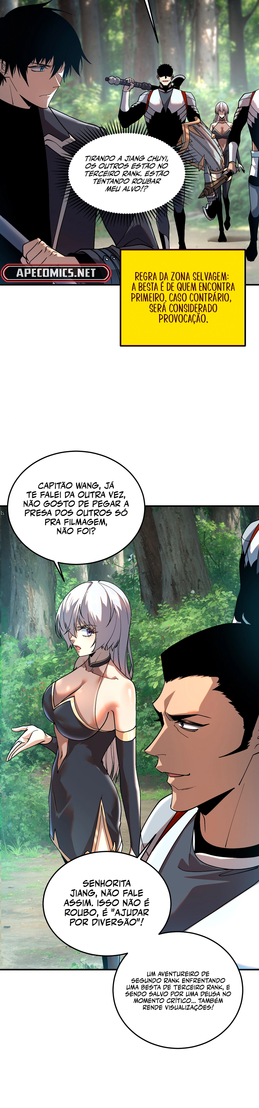 Despertando o Trovão Roxo no Início Capitulo 21 Pagina 10