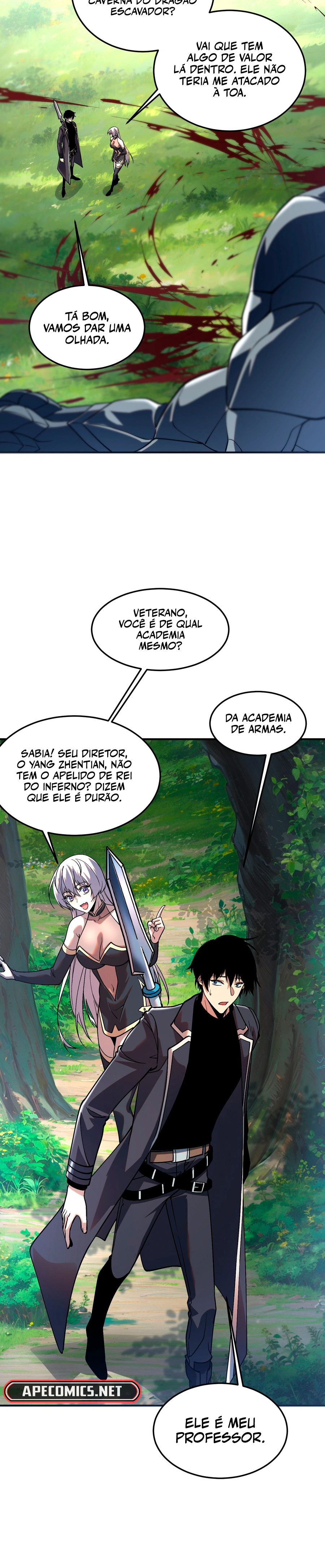 Despertando o Trovão Roxo no Início Capitulo 22 Pagina 10