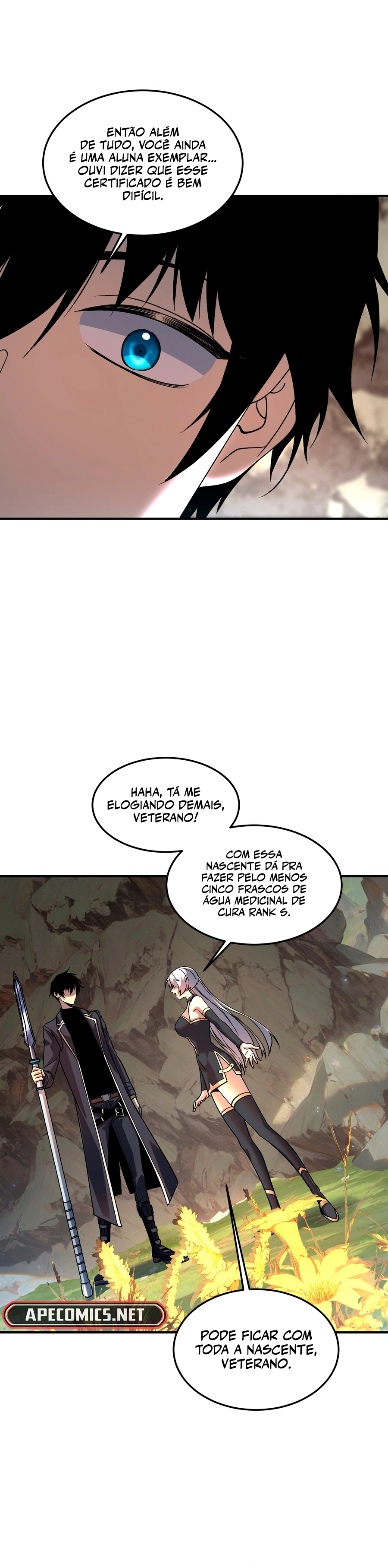 Despertando o Trovão Roxo no Início Capitulo 22 Pagina 14