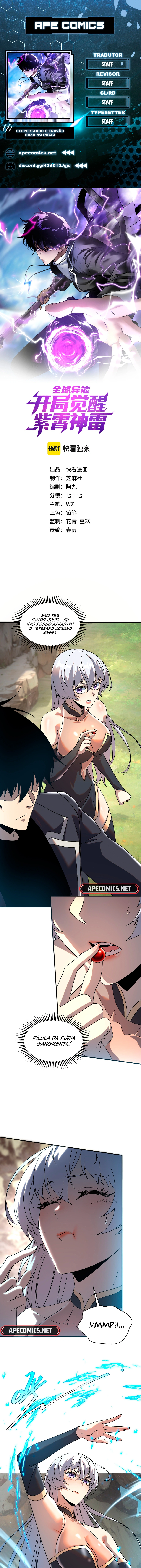 Despertando o Trovão Roxo no Início Capitulo 23 Pagina 1