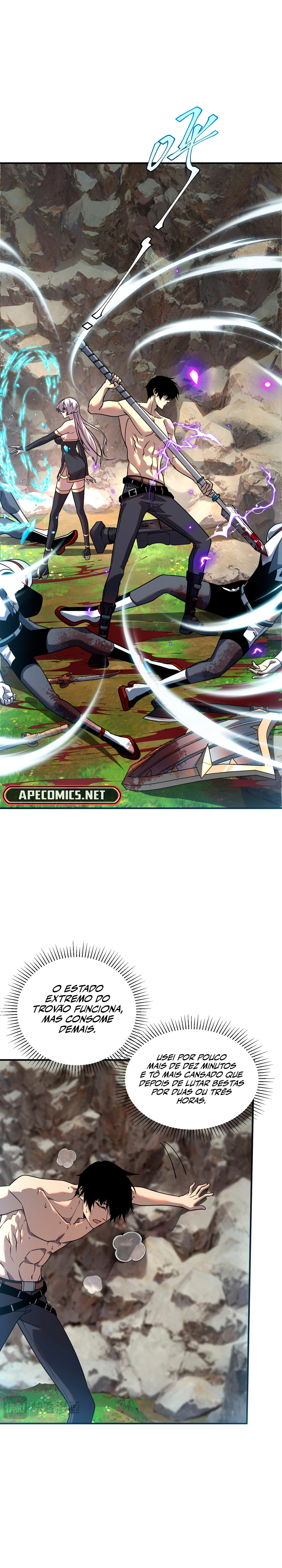 Despertando o Trovão Roxo no Início Capitulo 23 Pagina 14