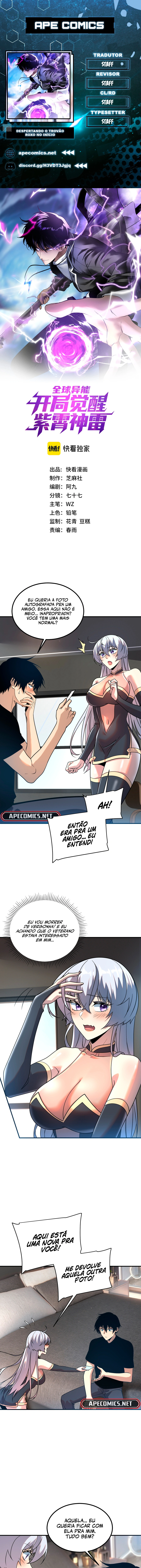 Despertando o Trovão Roxo no Início Capitulo 25 Pagina 1