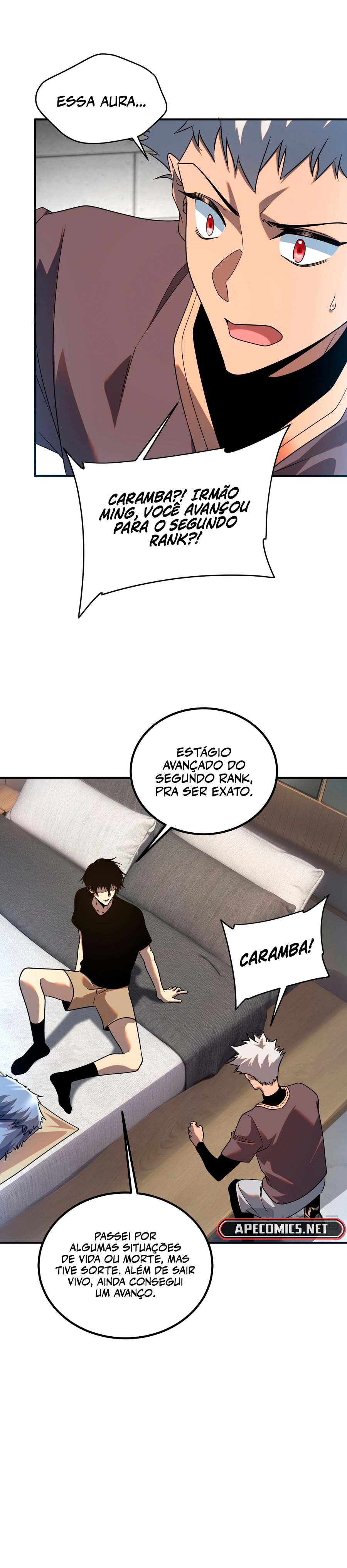 Despertando o Trovão Roxo no Início Capitulo 25 Pagina 10