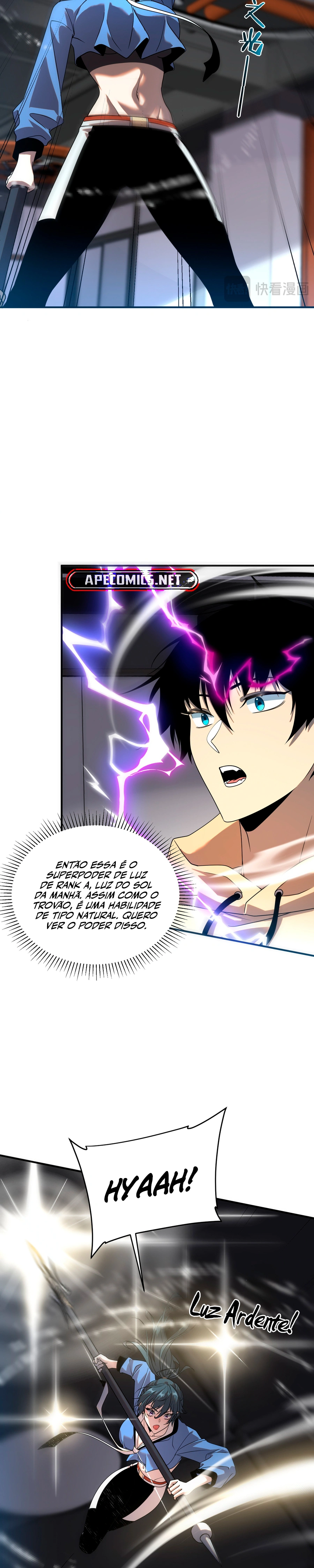 Despertando o Trovão Roxo no Início Capitulo 26 Pagina 10