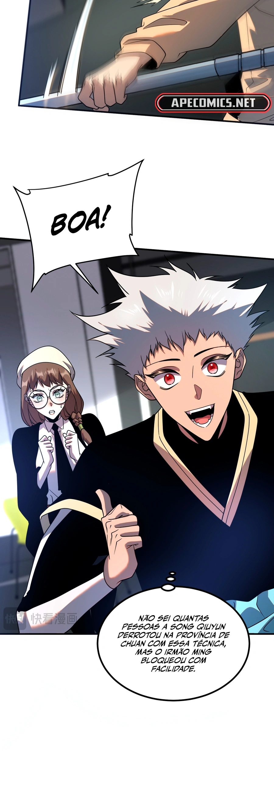 Despertando o Trovão Roxo no Início Capitulo 26 Pagina 12