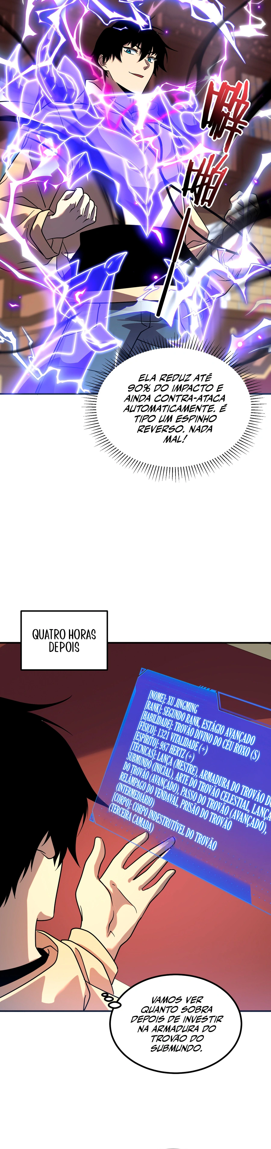 Despertando o Trovão Roxo no Início Capitulo 26 Pagina 18