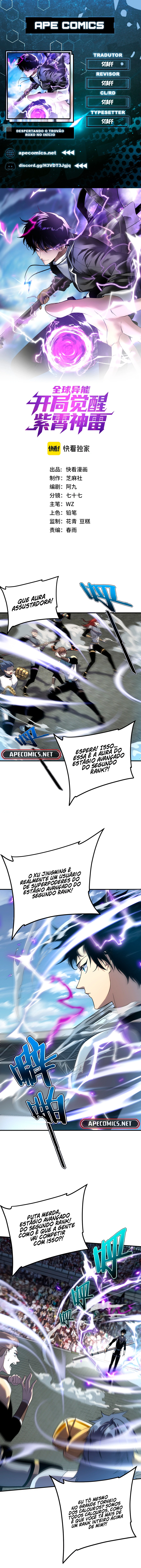 Despertando o Trovão Roxo no Início Capitulo 28 Pagina 1