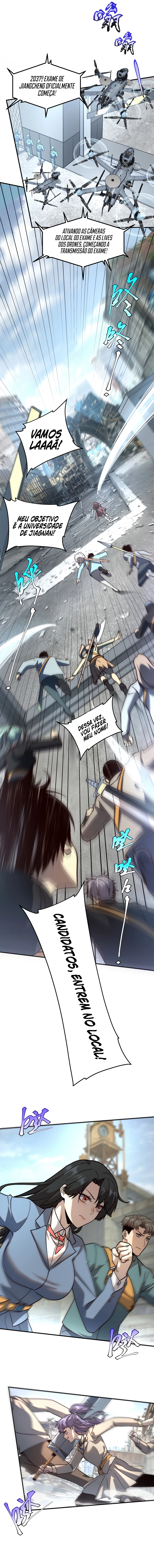 Despertando o Trovão Roxo no Início Capitulo 3 Pagina 10