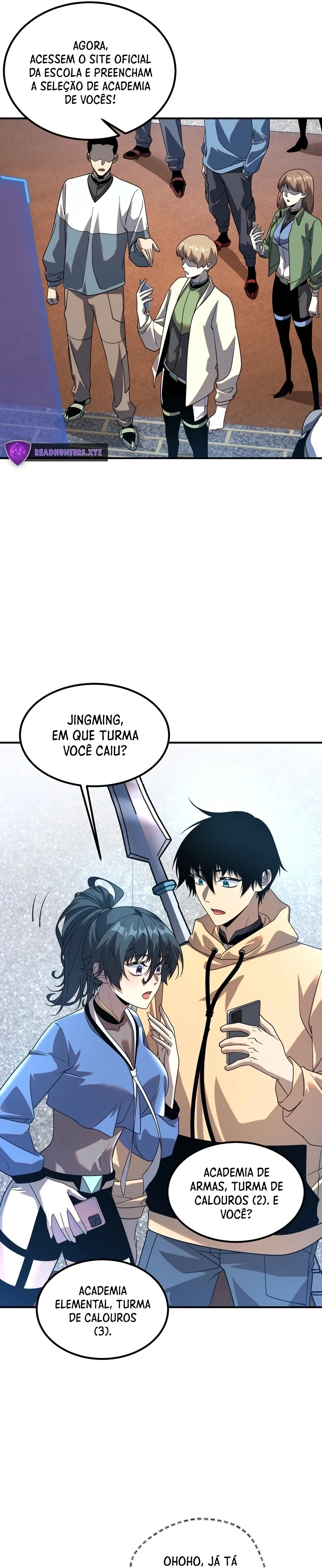 Despertando o Trovão Roxo no Início Capitulo 30 Pagina 8