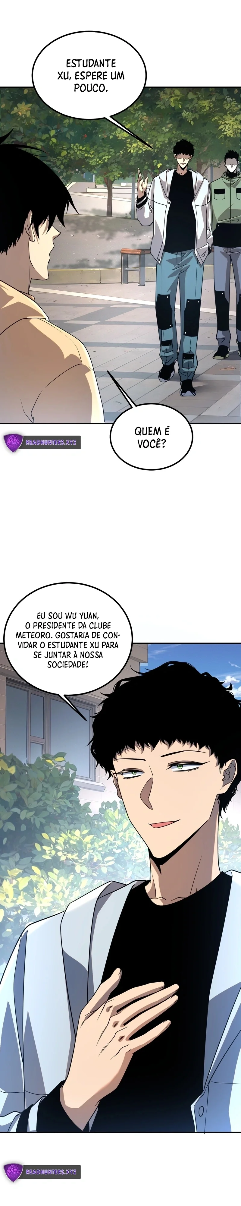 Despertando o Trovão Roxo no Início Capitulo 30 Pagina 12