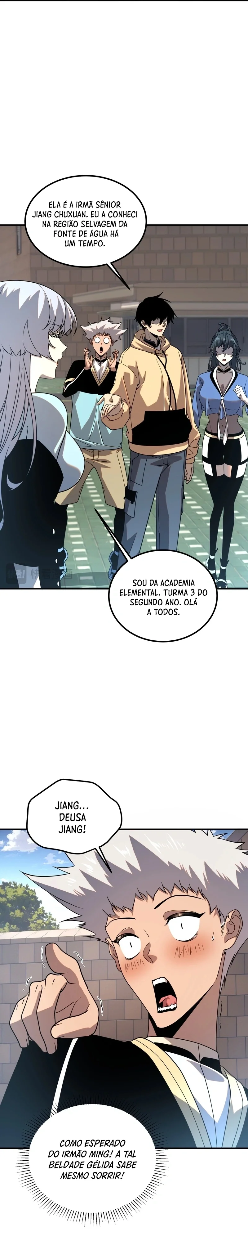 Despertando o Trovão Roxo no Início Capitulo 30 Pagina 21