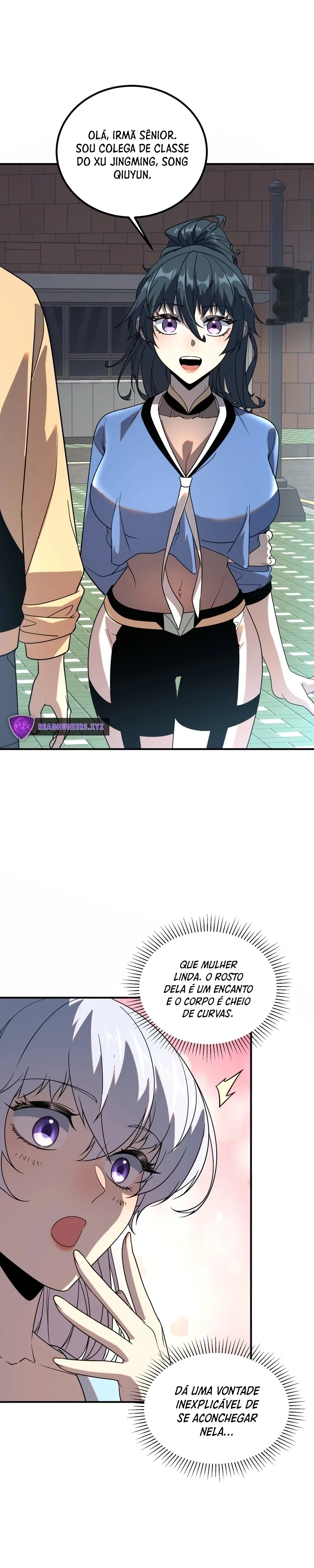 Despertando o Trovão Roxo no Início Capitulo 30 Pagina 22