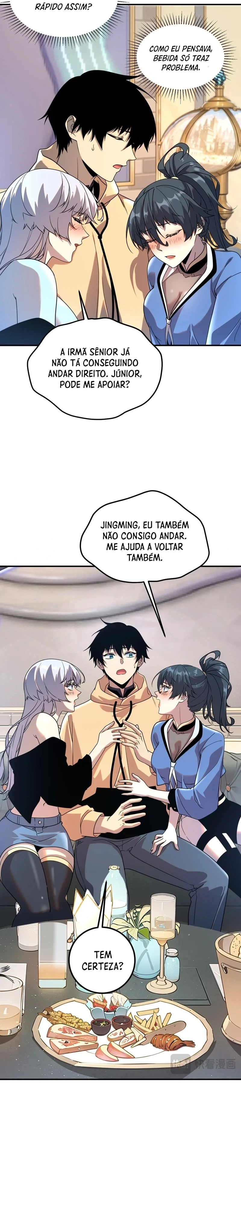 Despertando o Trovão Roxo no Início Capitulo 30 Pagina 28