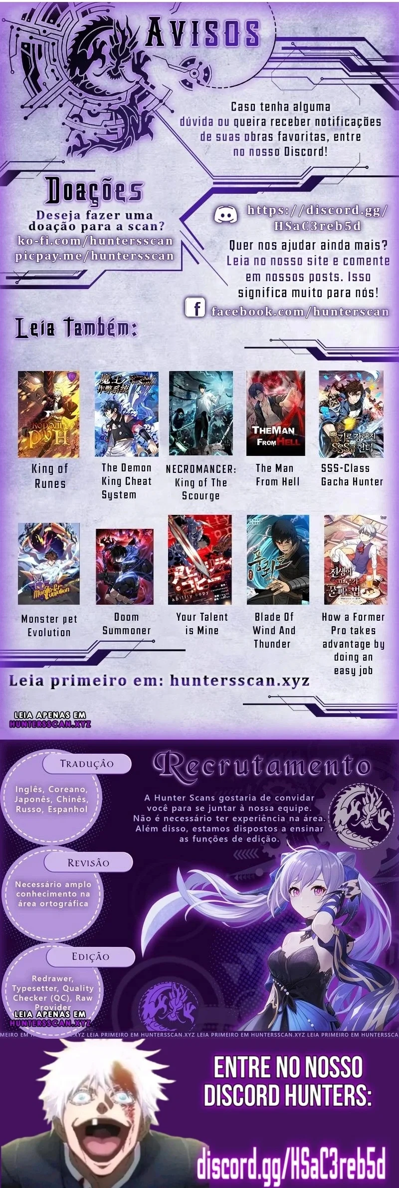 Despertando o Trovão Roxo no Início Capitulo 30 Pagina 36