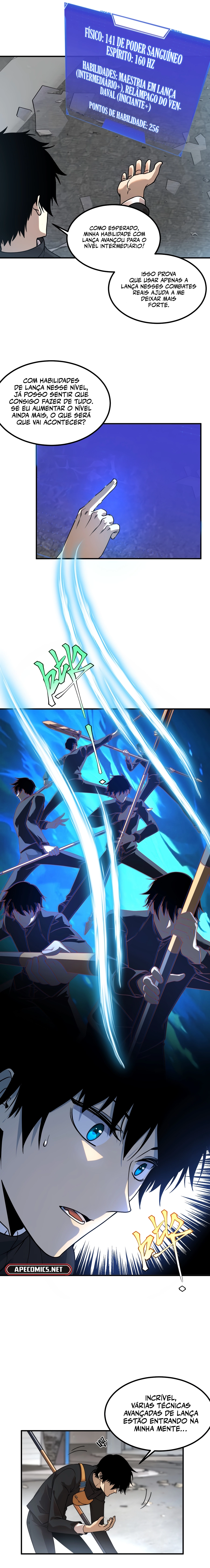 Despertando o Trovão Roxo no Início Capitulo 4 Pagina 8