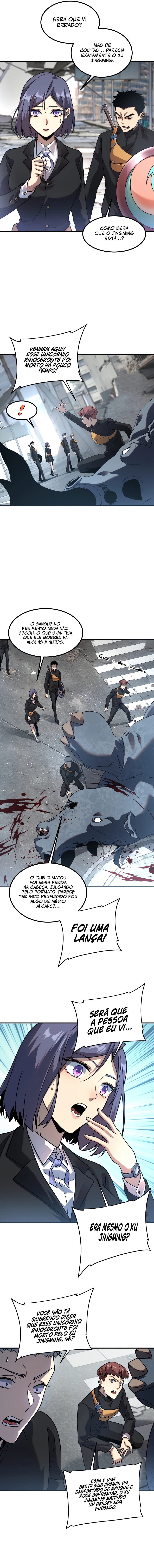 Despertando o Trovão Roxo no Início Capitulo 4 Pagina 10