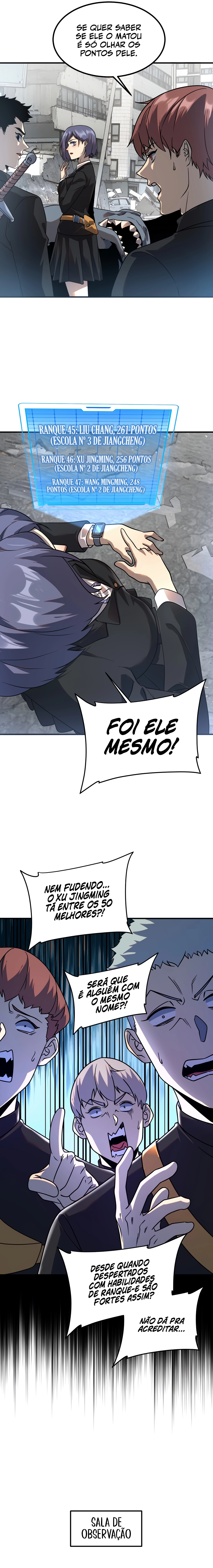 Despertando o Trovão Roxo no Início Capitulo 4 Pagina 11