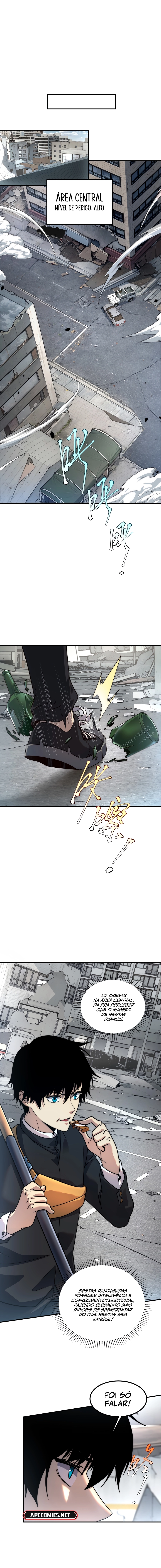 Despertando o Trovão Roxo no Início Capitulo 4 Pagina 14