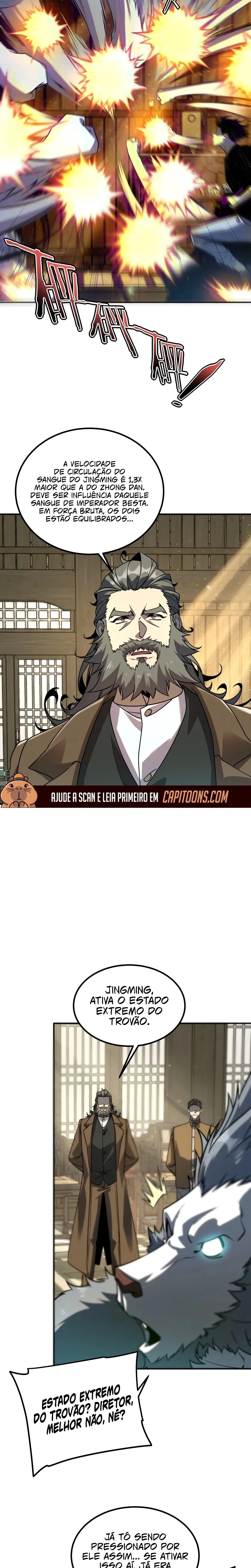 Despertando o Trovão Roxo no Início Capitulo 44 Pagina 15