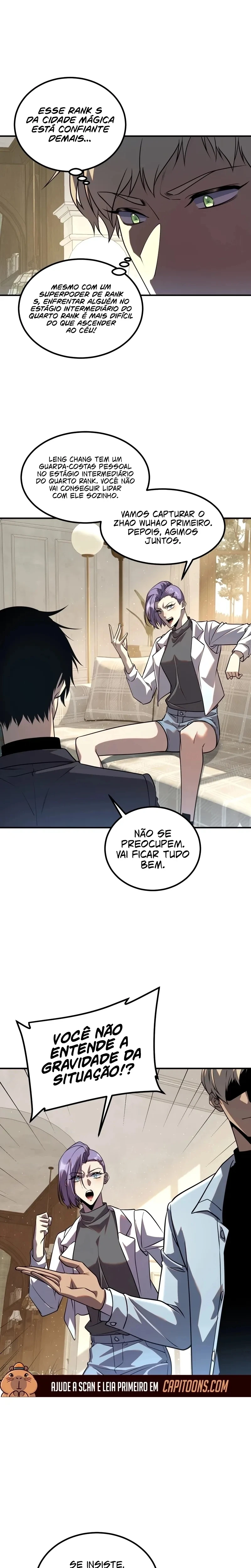 Despertando o Trovão Roxo no Início Capitulo 45 Pagina 22