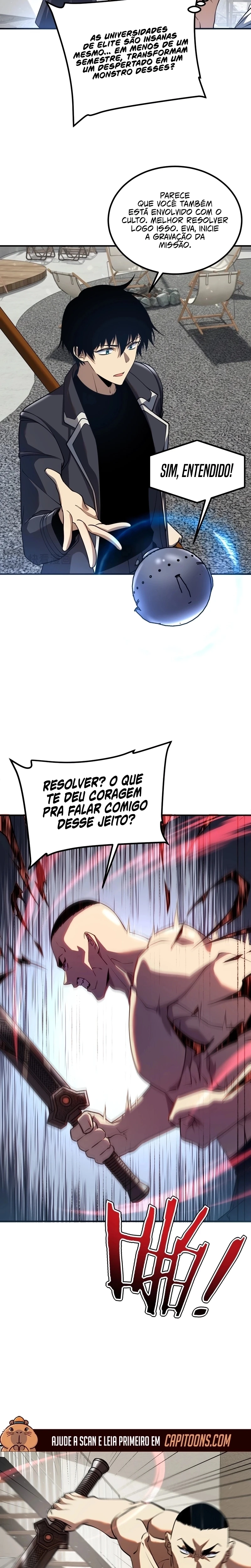 Despertando o Trovão Roxo no Início Capitulo 46 Pagina 14