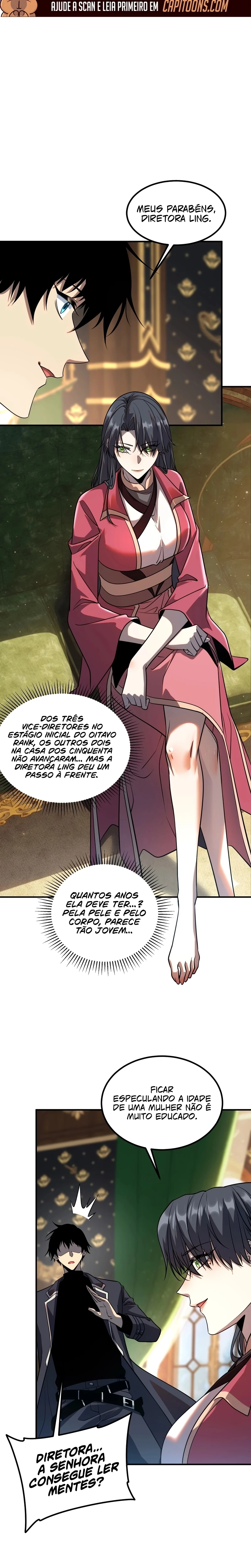 Despertando o Trovão Roxo no Início Capitulo 49 Pagina 22