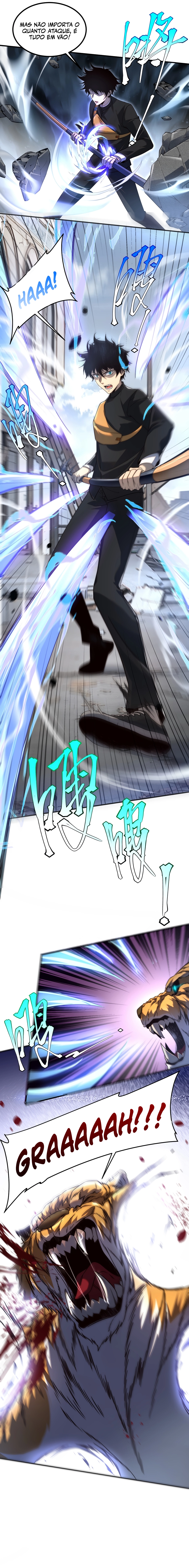 Despertando o Trovão Roxo no Início Capitulo 5 Pagina 6