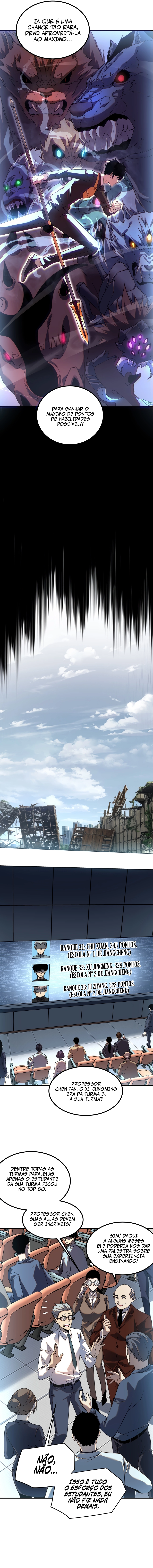 Despertando o Trovão Roxo no Início Capitulo 5 Pagina 8