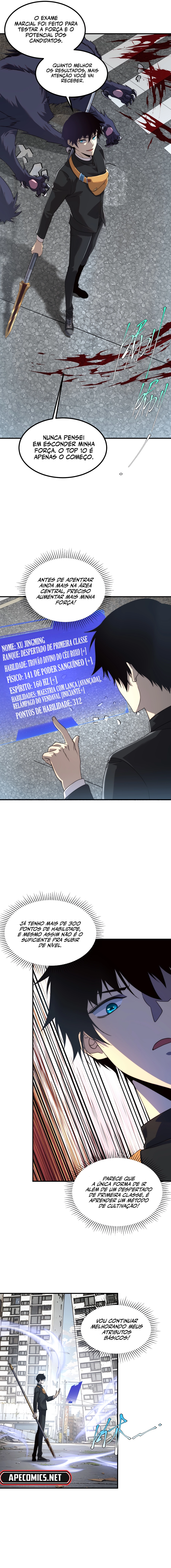 Despertando o Trovão Roxo no Início Capitulo 5 Pagina 13