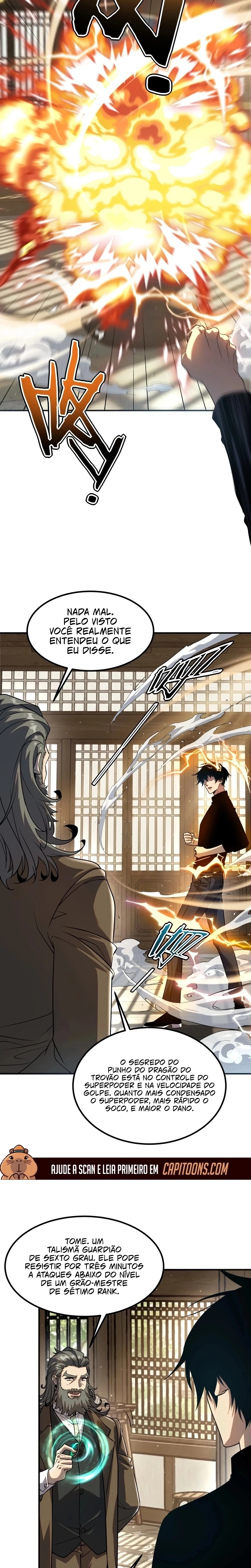 Despertando o Trovão Roxo no Início Capitulo 50 Pagina 7