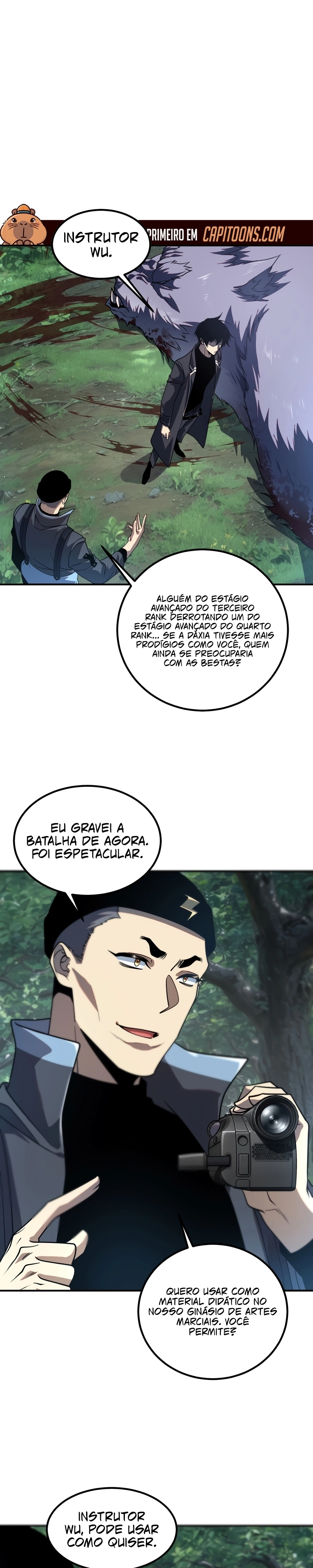 Despertando o Trovão Roxo no Início Capitulo 53 Pagina 15