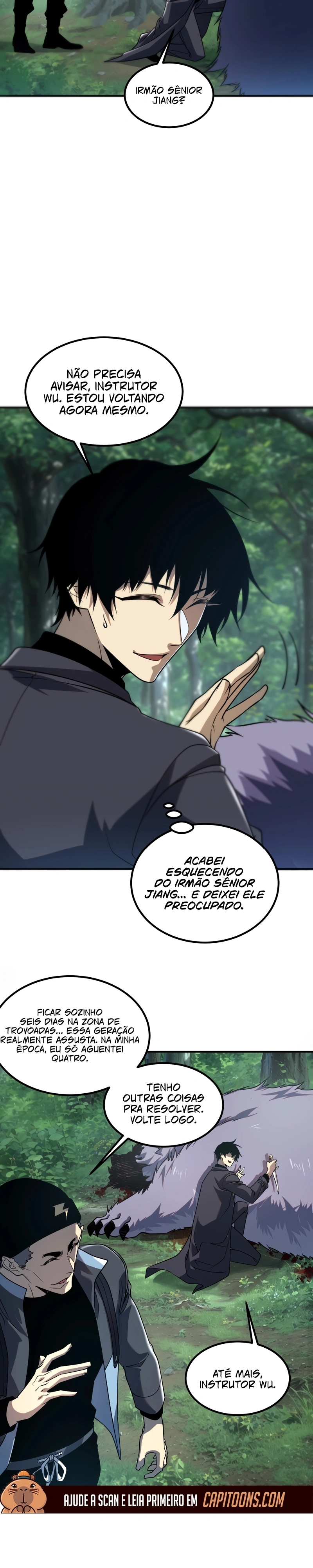 Despertando o Trovão Roxo no Início Capitulo 53 Pagina 18