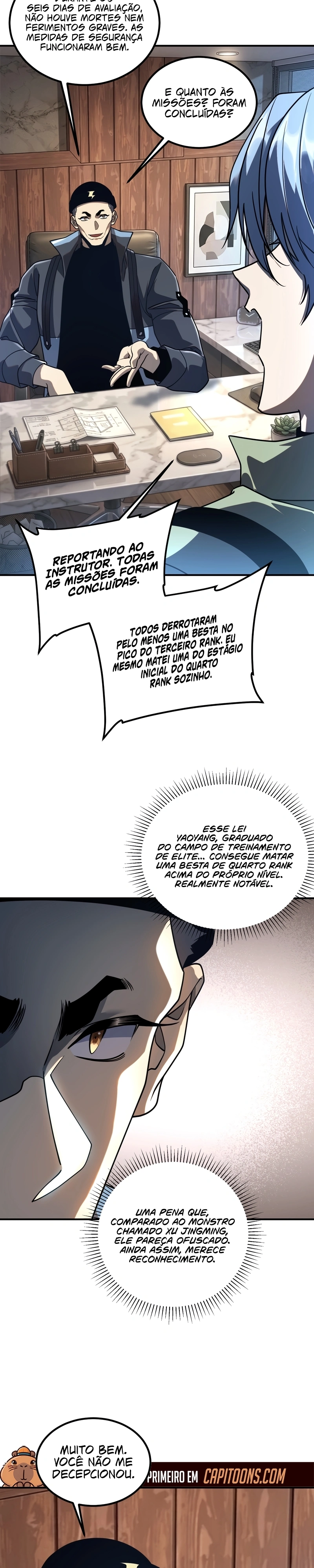 Despertando o Trovão Roxo no Início Capitulo 53 Pagina 22