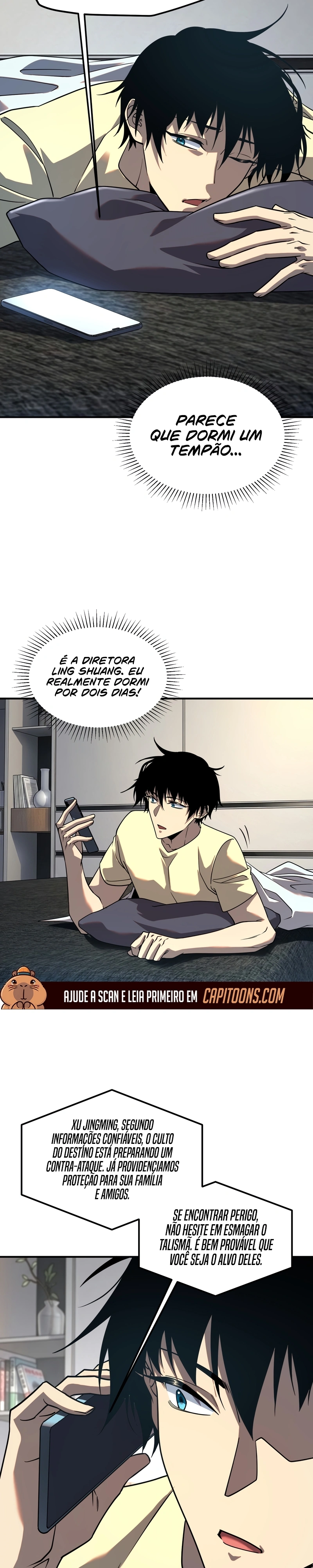 Despertando o Trovão Roxo no Início Capitulo 54 Pagina 9