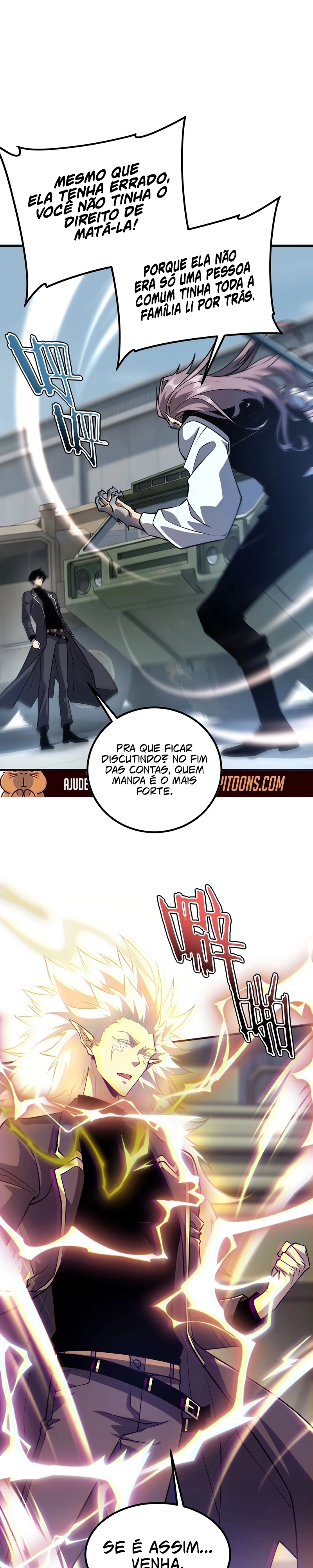 Despertando o Trovão Roxo no Início Capitulo 58 Pagina 8