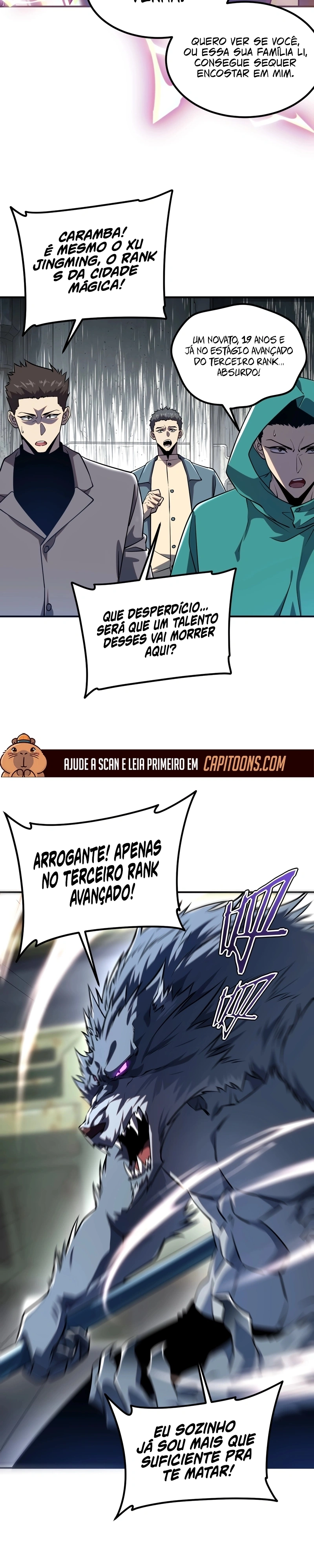 Despertando o Trovão Roxo no Início Capitulo 58 Pagina 9