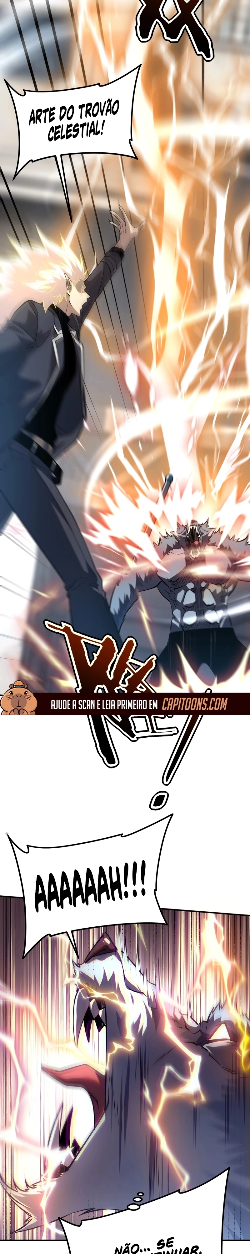 Despertando o Trovão Roxo no Início Capitulo 58 Pagina 14