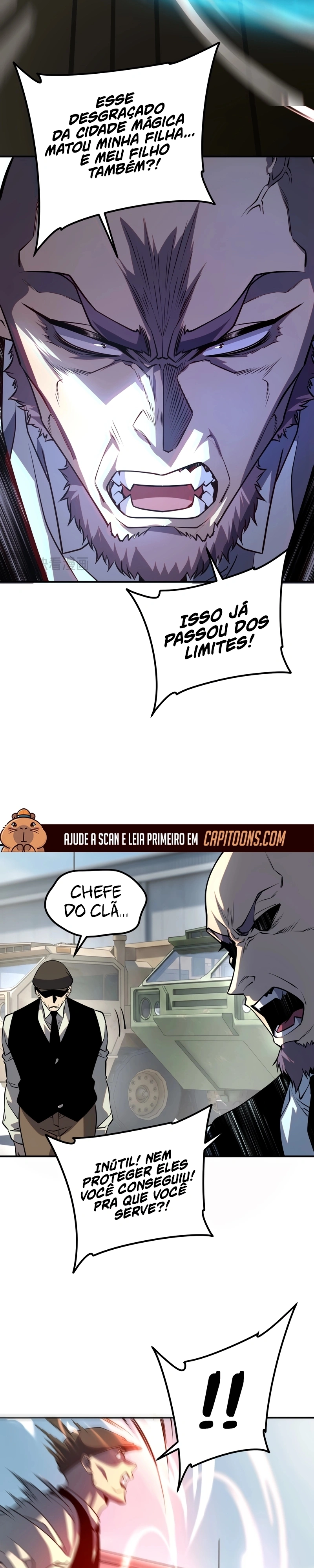 Despertando o Trovão Roxo no Início Capitulo 58 Pagina 22