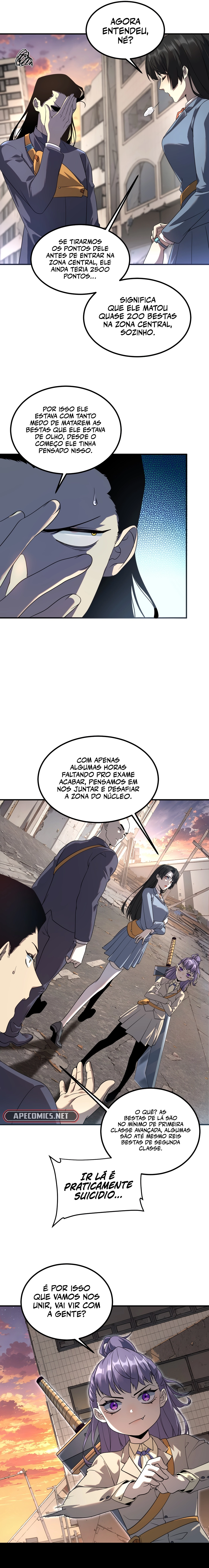 Despertando o Trovão Roxo no Início Capitulo 6 Pagina 13