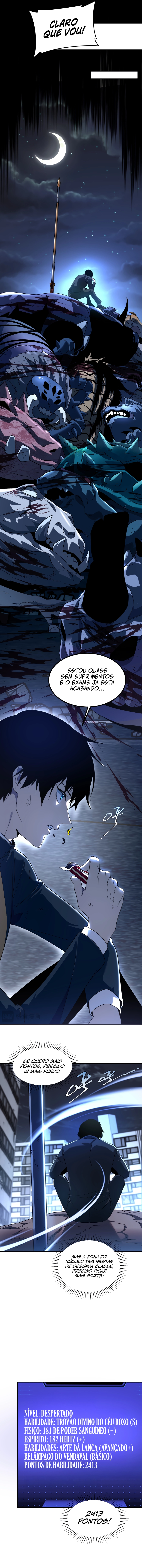 Despertando o Trovão Roxo no Início Capitulo 6 Pagina 14