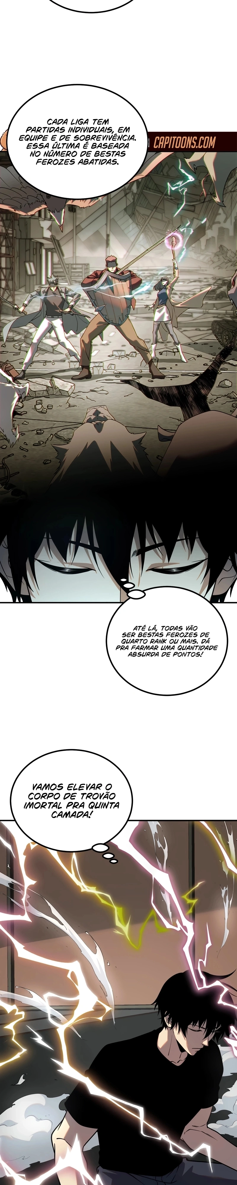 Despertando o Trovão Roxo no Início Capitulo 60 Pagina 19