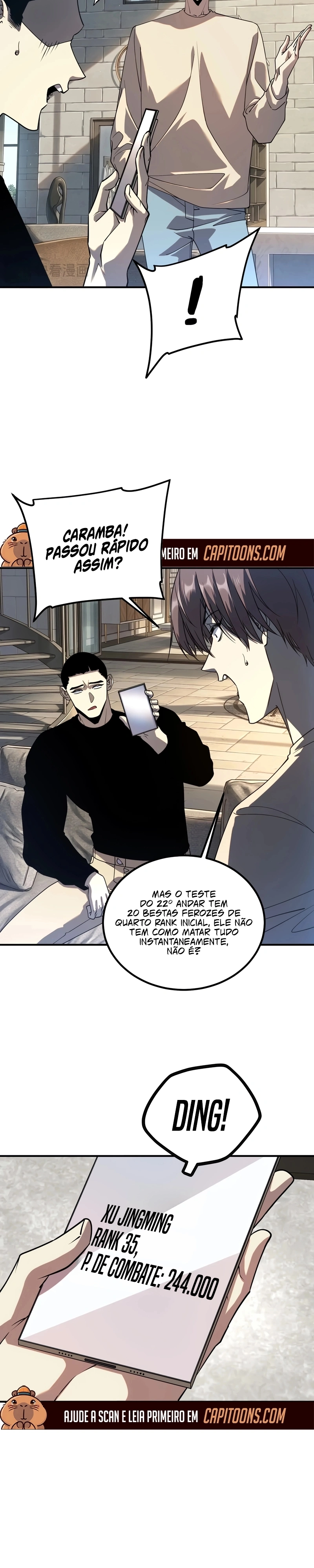 Despertando o Trovão Roxo no Início Capitulo 62 Pagina 4