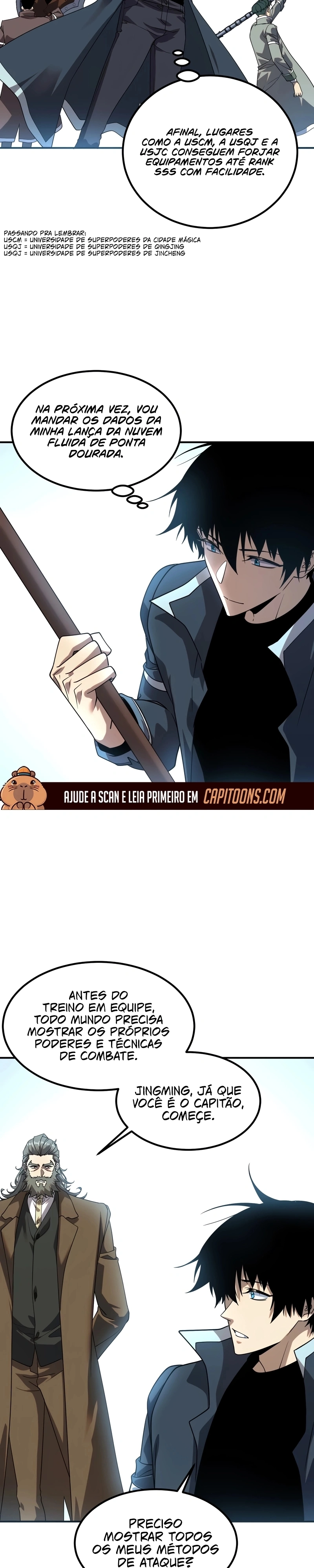 Despertando o Trovão Roxo no Início Capitulo 64 Pagina 10